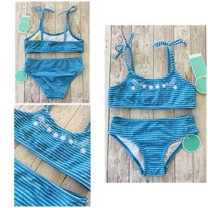 Copper Key Girls Bikini Set